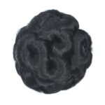 Peluca con cabeza de bola, horquilla de flor, bolsa para el pelo, diadema para peluca para novia, 1# - Imagen 2