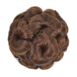 Peluca con cabeza de bola, horquilla de flor, bolsa para el pelo, diadema para peluca para novia, 2M30# - Imagen 2