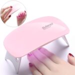 SUN mini 2 6W UV + LED USB Lámpara de uñas Secador de curado de gel para uñas