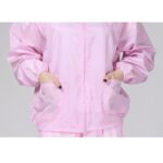 Mono de solapa de chaqueta corta sin polvo superior antiestático, talla: L, Size:L - Imagen 3