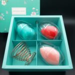 Calabaza Gota de agua Esponja Maquillaje Huevo Soft Cosmetic Puffs Set