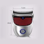 Afeitadora eléctrica para hombres HJ-2019 Fader cortadora de cabello de autoayuda con paño + esponja + cabezal cortador de repuesto, versión estándar, enchufe CN - Imagen 4