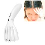Mini peine de masaje masajeador de cabeza multifuncional recargable portátil, Rechargeable