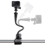 Soporte flexible para teléfono con cámara de acción con varilla de escritorio y brazo flexible