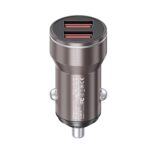 Cargador de coche USB doble WK WP-C43 Starroad serie 15W, WP-C43 (Coffee)
