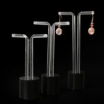 3 unids/set de pendientes de acrílico, estante de almacenamiento para exhibición de joyería - Imagen 2