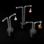 3 unids/set de pendientes de acrílico, estante de almacenamiento para exhibición de joyería - Imagen 4