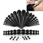 Juego de accesorios para extensión de oreja, extensor de oreja acrílico Unisex, 36 Uds., 14G-00G