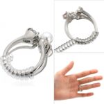 5mm 10cm Tamaño del anillo Tensor Reductor Herramientas de cambio de tamaño Anillo Ajustador en espiral para macho - Imagen 5