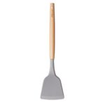 Utensilio de cocina de la espátula de la pala de freír de la cuchara de freír del silicón de la cocina