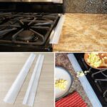 Tira de sellado de cocina impermeable, antiincrustante, a prueba de polvo, 2 uds., 25 pulgadas, estufa de Gas, 25 inches