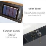 6 PCS LED Solar Deck Light Impermeable Jardín / Hogar / Entrada / Escaleras / Pared exterior - Imagen 4
