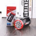 5W 9 LEDs Rechargeable Strong LED Flashlight 2-Modes Outdoors Searchlight - Imagen 2
