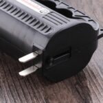 5W 9 LEDs Rechargeable Strong LED Flashlight 2-Modes Outdoors Searchlight - Imagen 5
