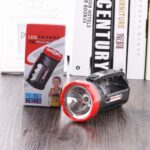 5W Rechargeable Strong LED Flashlight 2-Modes Outdoors Searchlight - Imagen 2