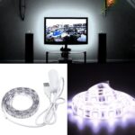 Epoxi IP65 resistente al agua 30 LED 5050 SMD con cable de interruptor extendido de 1 m, ancho: 10 mm