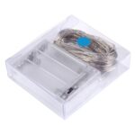 100 LED SMD 06033 x pilas AA caja lámpara de hadas luz decorativa, DC 5V, 10m Blue Light - Imagen 4