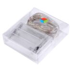 100 LED SMD 06033 x pilas AA caja lámpara de hadas luz decorativa, DC 5V, 10m Colorful Light - Imagen 4