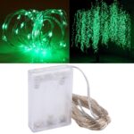100 LED SMD 06033 x pilas AA caja lámpara de hadas luz decorativa, DC 5V, 10m Green Light