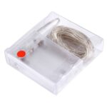 100 LED SMD 06033 x pilas AA caja lámpara de hadas luz decorativa, DC 5V, 10m Red Light - Imagen 4