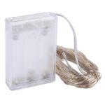 100 LED SMD 06033 x pilas AA caja lámpara de hadas luz decorativa, DC 5V, 10m White Light - Imagen 2
