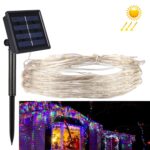 Luz decorativa de lámpara de hadas SMD 0603 de 100 LED, 20m Colorful Light