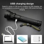 Flujo luminoso X92: linterna LED impermeable de 2000 lm, función de enfoque retráctil - Imagen 4
