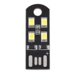 Luz USB de ahorro de energía ultradelgada de 4 LED - Imagen 3