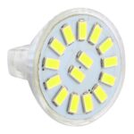 Foco LED MR11 15 LED 5730 SMD, CA/CC 12-30V - Imagen 2