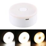 Luz nocturna LED recargable USB de 3 colores