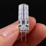 Bombilla LED tipo maíz G4 24 LED SMD 3014, CC 12 V - Imagen 4