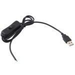 Cable de alimentación con conector eléctrico USB para barra de luces LED, con interruptor, longitud del cable: 1 m - Imagen 4