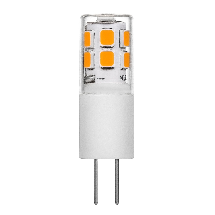 LED1197WW.jpg G4 1.3W SMD 2835 14 LED sin luz LED de maíz con parpadeo, AC/DC 12V, G4 SMD 2835 - Imagen 1