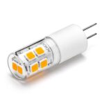 G4 1.3W SMD 2835 14 LED sin luz LED de maíz con parpadeo, AC/DC 12V, G4 SMD 2835 - Imagen 3