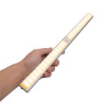 2.8W 40 LEDs Pantalla ancha blanca cálida Sensor de cuerpo humano inteligente Luz LED Luz de gabinete de pasillo, Versión de carga USB - Imagen 2