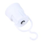 E27 B22 Lámpara de emergencia Portalámparas con gancho universal con interruptor, E27 B22 - Imagen 4