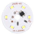 3W 6 LED SMD 2835 Módulo LED Lámpara Fuente de iluminación de techo, CA 220V Luz blanca