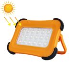 50W 32 LEDs Luz solar portátil para acampar Iluminación magnética Luz de emergencia con cuatro niveles de brillo y banco de energía e indicador de batería