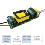 Adaptador de controlador LED de 12-18W Fuente de alimentación aislada CA 85-265V a CC 36-65V - Imagen 2