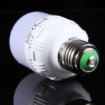 16 LED 450 LM Ahorro de energía Impermeable A prueba de polvo Anti mosquitos, CA 85-265 V, E27 5W Warm White - Imagen 4