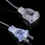 Cadena de luces de cortina de 300 LED con junta final, controlador multifunción y memoria a prueba de agua, enchufe de EE. UU., CA 110 V, Warm White US Plug - Imagen 4