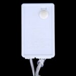 Cadena de luces para cortina de 300 LED con junta final, controlador multifunción y memoria resistente al agua, enchufe europeo, CA 220V, Blue Light EU Plug - Imagen 4