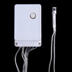 Luz de cadena reticular de 200 LED con junta final y controlador multifunción, enchufe de EE. UU., CA 110 V, Warm White US Plug - Imagen 5
