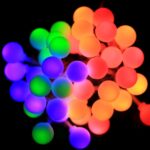 Cadena de luces con 40 LED, 3 pilas AA, 3 modos, CC 4,5 V, 4m Colorful Light - Imagen 5
