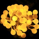 Cadena de luces con 40 LED, 3 pilas AA, 3 modos, CC 4,5 V, 4m Warm White - Imagen 5