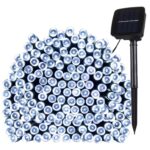 Luz decorativa navideña de 100 LED, 17m White Light