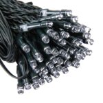 Luz decorativa navideña de 100 LED, 17m White Light - Imagen 4