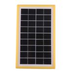 Kit de energía solar de LED recargable, Portátil multifunción con bombillas, tarjeta de soporte TF, AC 220V, enchufe de EE. UU. / UE - Imagen 4