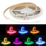 XS-SLD01 Luz de cuerda WiFi inteligente de 5 m 60 W, El control remoto de la aplicación de luz colorida de 300 LED SMD 5050 funciona con Alexa y Google Home, enchufe de EE. UU. / UE / Reino Unido