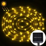 Panel Solar resistente al agua 50 LED, 5m 50LED Warm White